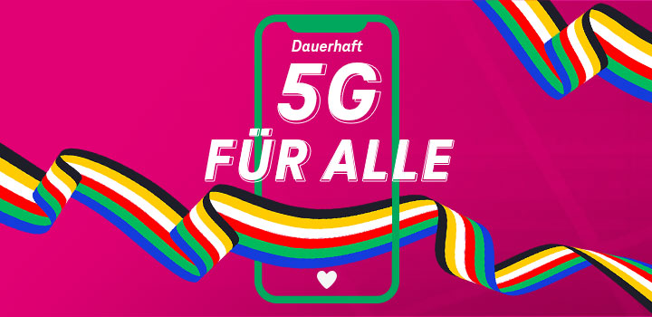 5G fr Alle - Telekom schenkt Mobilfunkkunden 5G Option!