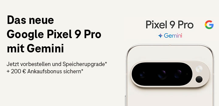 Die neue Google Pixel 9 Serie ist da! Hier vorbestellen.