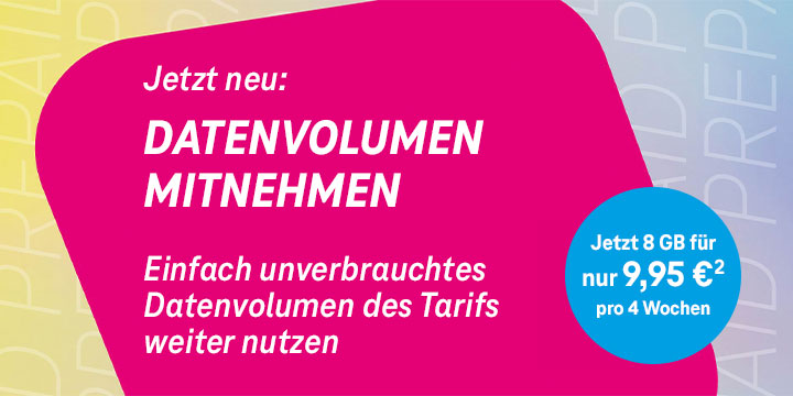 Die neuen Prepaid Tarife der Telekom sind da!