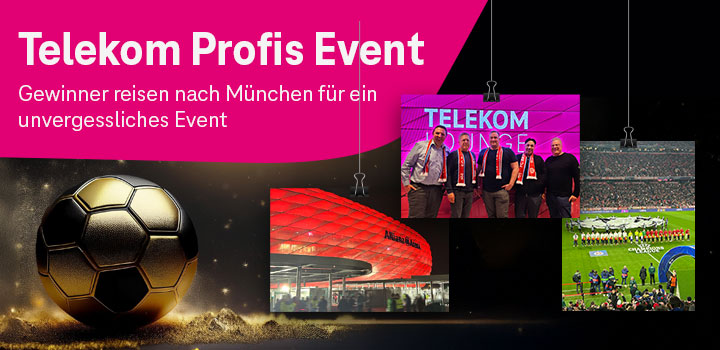 Telekom Profis VIP-Event: Die Top-Vermittler der Black Days haben es sich verdient