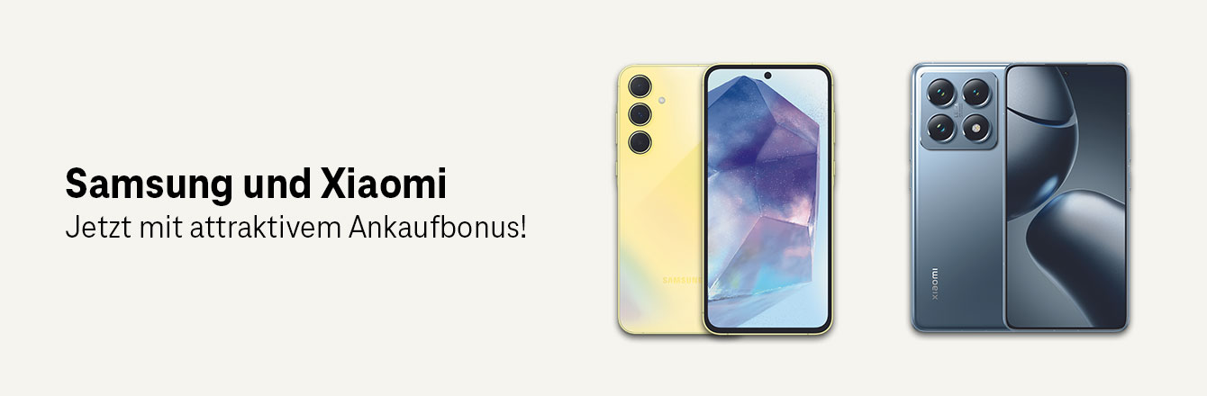 Ankaufbonus fr Samsung und Xiaomi Smartphones