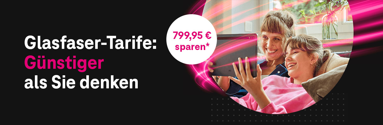 Glasfaser der Telekom - 6 Monate fr nur 19,95 