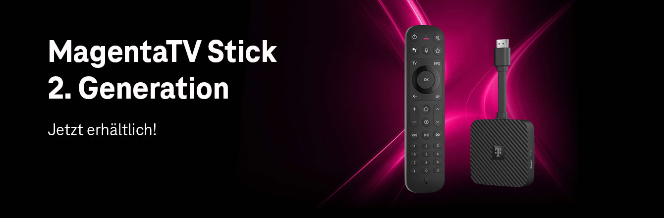 Der neue MagentaTV Stick fr 3  mtl.