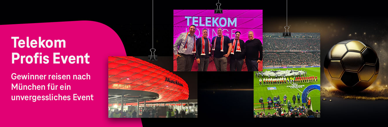 Telekom Profis VIP-Event: Die Top-Vermittler der Black Days haben es sich verdient